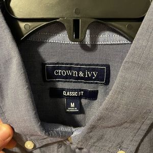 Crown and ivy button down